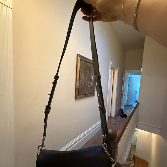 All Saints Zep Lamb leather cross body bag - Picture 8 of 8